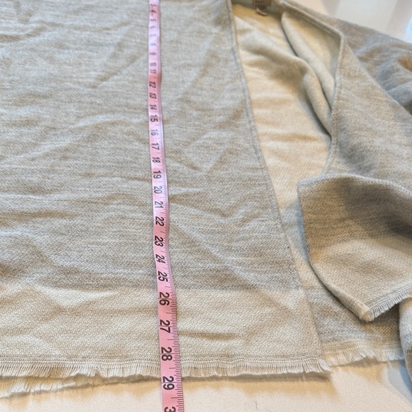 A New Day Travel Shrug Lightweight Soft Poncho, Grey, One Size - Picture 5 of 6